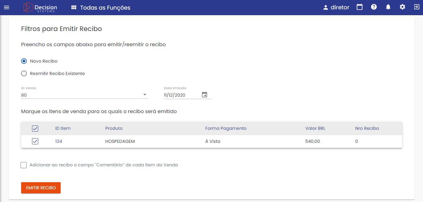 Como Emitir Recibo Decision Systems